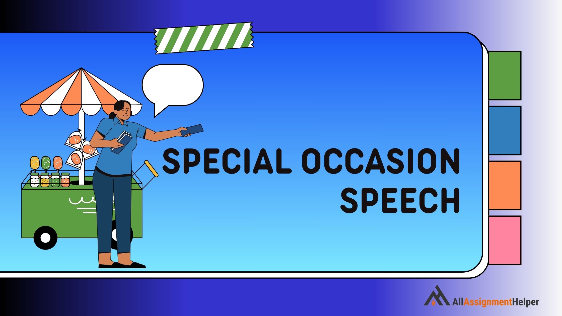 Special occasion speech